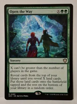 MTG Open the Way x1 Commander: Secrets of Strix... Regular NM/PFresh! - Image 1