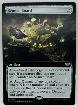 MTG Seance Board (Extended Art) Commander: Duskmourn: House of Horror Regular - Image 1