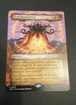 Soul Immolation (Showcase) Lorwyn Eclipsed MTG - Image 1