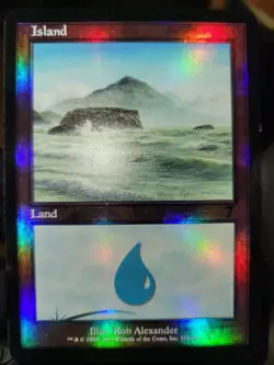 Island 333 - Foil MTG Seventh 7th Edition Nm - Image 3