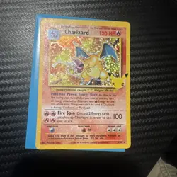 Pokemon TCG Celebrations Charizard 4/102 Holo Card NM Raw RARE - Image 2