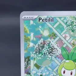 Pokemon TCG Petilil 091/086 IR Black Bolt Near Mint Holo - Image 3