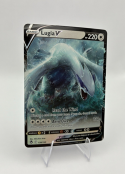 Lugia V, Pokemon Near Mint, Silver Tempest, Ultra Rare, 138/195 - Image 1