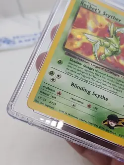 Rocket's Scyther Pokemon CGC 7.5 GYM Heroes 13/132 Unlimited Holo Foil *CCGHouse - Image 4