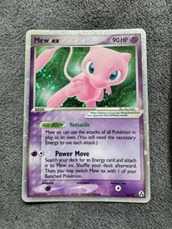 Pokemon Mew ex 90HP Legend Maker Ultra Rare Holo Card 88/92 English - Image 1