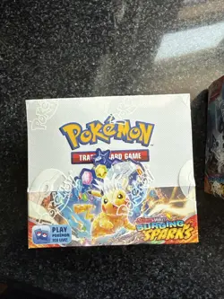 Pokemon TCG Scarlet & Violet: Surging Sparks Booster Box Sealed x2 Lot - Image 2
