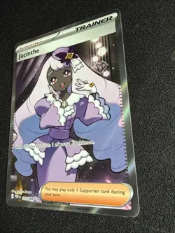 Pokemon Perfect Order JACINTHE Trainer 110/088 Full Art Ultra Rare Card MINT-NM - Image 3