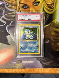 PSA 7 Charizard #4 PSA 6 Blastoise #2 1999 Pokemon Base Set Umlimited - Image 5