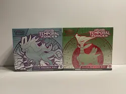 Pokemon TCG: Scarlet & Violet ETB Bundle Temporal Forces Iron Walking Wake SET - Image 1