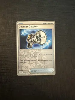 Counter Catcher 160/182 (Reverse Holo) PAR: Paradox Rift English Pokemon Card NM - Image 1
