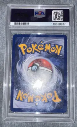 1999 Pokemon Jungle Vaporeon Holo #12 - PSA 5 EX - Image 3