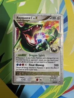 Pokemon Rayquaza C LV.X 146/147 Supreme Victors Ultra Rare Holo 120 HP English - Image 1