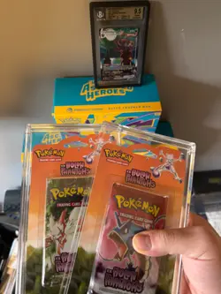 Pokemon TCG EX Holon Phantoms Blister Booster Pack English 2006 - Image 1