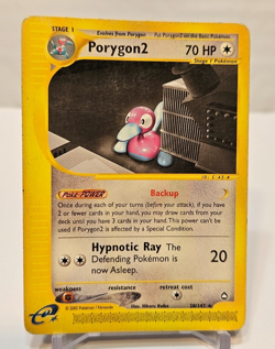 Porygon2 28/147 Rare Aquapolis Pokemon 1688 - Image 1