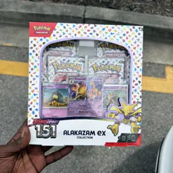 Pokemon TCG: Scarlet & Violet-151 Alakazam ex Collection Booster Box 820650855269 - Image 1