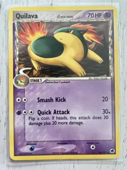 Pokemon TCG Quilava EX Dragon Frontiers 36/101 Regular Uncommon NM - Image 1
