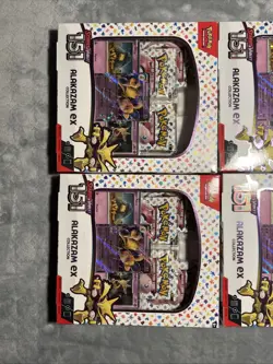 Pokemon TCG 151 Alakazam Ex Collection Box ***Lot Of 4*** - Image 3