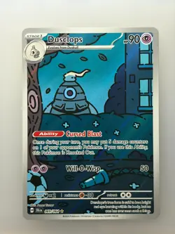 Pokemon TCG Dusclops 069/064 Shrouded Fable Holo Illustration Rare NM - Image 1