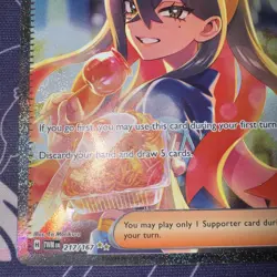 Pokemon TCG Trainer Carmine 217/167 Twilight Masquerade Near Mint/Mint - Image 5