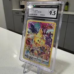 2023 Pokemon Crown Zenith #160 Pikachu Secret Rare Holo CGC 9.5 Gem MINT+ - Image 2