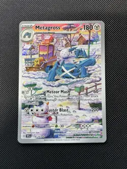 Pokemon TCG Metagross Illustration Rare Card 178/162 SV05: Temporal Forces - Image 1
