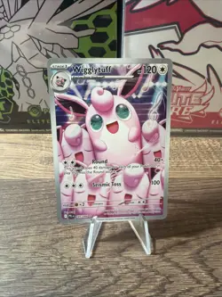 Pokemon TCG Wigglytuff 105/094 Illustration Rare Phantasmal Flames - Image 1