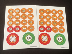 Vintage Pokemon Cardboard Damage And Condition Markers - Image 1