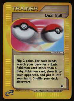 Pokemon 2002 Expedition Base - Dual Ball - Reverse Holo - 139 - Image 1