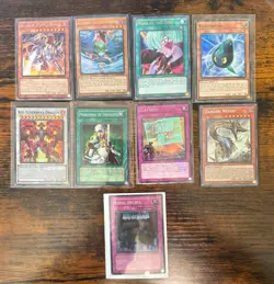 Yu-Gi-Oh! TCG 9 Card Lot - Image 1