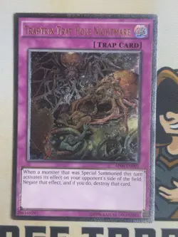Traptrix Trap Hole Nightmare AP06-EN003 Ultimate Rare YuGiOh! NM EURO Print - Image 3