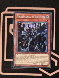 BLZD-EN027 Princess Dracaena, the Thirsting Tree Secret Rare 1st YuGiOh - Image 1