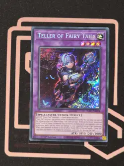BLZD-EN034 Teller of Fairy Tails Secret Rare 1st Edition YuGiOh - Image 1