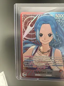 Nefeltari Vivi EB03-001 Leader NM ONE PIECE TCG - Image 5