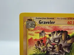 Graveler Pokemon Card 1st Edition Fossil Set 37/62 Uncommon TCG 1999 WOTC NM - Image 2