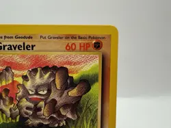 Graveler Pokemon Card 1st Edition Fossil Set 37/62 Uncommon TCG 1999 WOTC NM - Image 3