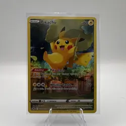 Pokemon Pikachu Ultra Rare Full Art Holo Crown Zenith GG30/GG70 60 HP TCG Card - Image 1