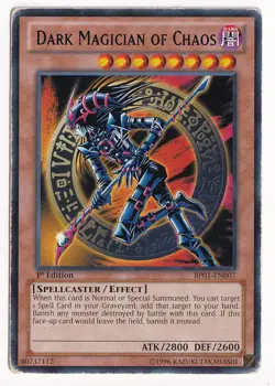Yu-Gi-Oh TCG Dark Magician Of Chaos BP01-EN007 1st Edition Rare Card - Image 1
