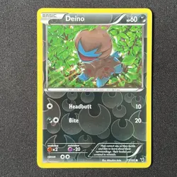 Deino Reverse Holo 77/101 Noble Victories Pokemon Card - Image 2