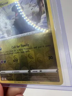 Deino 113/203 Reverse Holo Evolving Skies Pokemon Card NM - Image 5