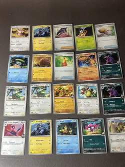 Pokemon TCG Mixed Card Lot Scarlet & Violet 85 Cards Eevee, Cryogonal, Ponyta - Image 2