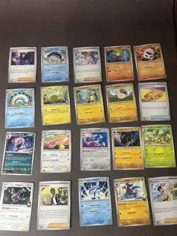 Pokemon TCG Mixed Card Lot Scarlet & Violet 85 Cards Eevee, Cryogonal, Ponyta - Image 4