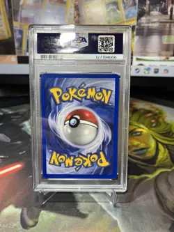 2000 Pokemon Gym Challenge Blaine's Charizard card 2/132 PSA 8 NM-MT - Image 2