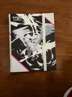 Pokemon TCG White Flare Binder NEW Card Holder - Image 1