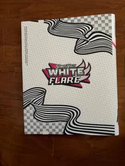 Pokemon TCG White Flare Binder NEW Card Holder - Image 2