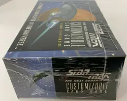 1994 DECIPHER STAR TREK THE NEXT GENERATION CCG 15 CARD EXPANSION BOOSTER BOX - Image 4