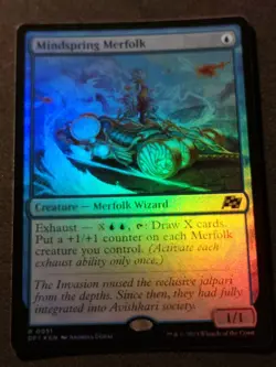 Mindspring Merfolk - Foil - DFT - MTG - EN - NM - 0051 - Image 1