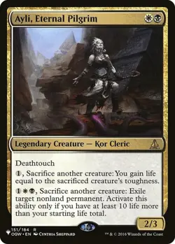 Ayli, Eternal Pilgrim - The List Light Play, English Magic the Gathering MTG The - Image 1