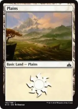Plains Light Play, English Magic the Gathering MTG Rivals of Ixalan - Image 1
