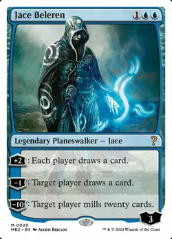 Jace Beleren Light Play, English Magic the Gathering MTG The List - Image 1