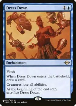 Dress Down - The List Light Play, English Magic the Gathering MTG The List - Image 1